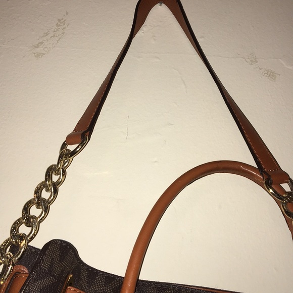 Nouveau Hamilton Large Logo and Leather Satchel - Picture 5 of 6